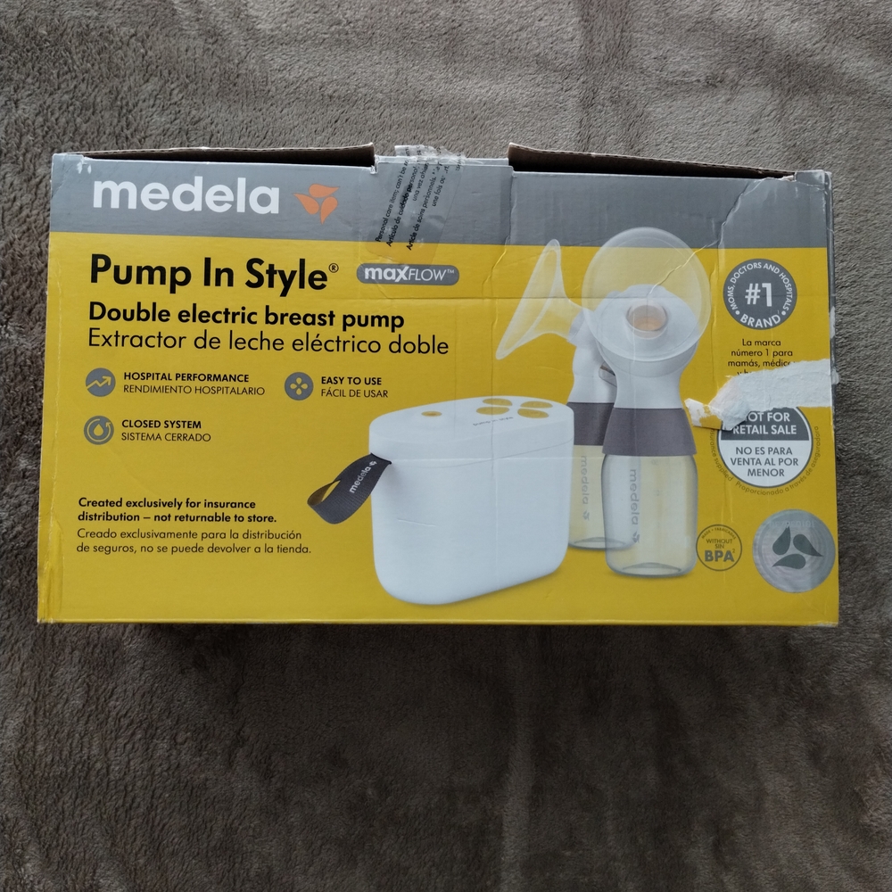 Medela Pump In Style Double Electric Breast Pump - Yellow/White